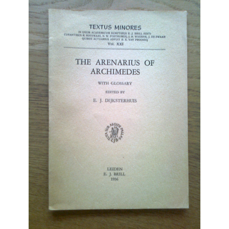 The Arenarius of Archimedes