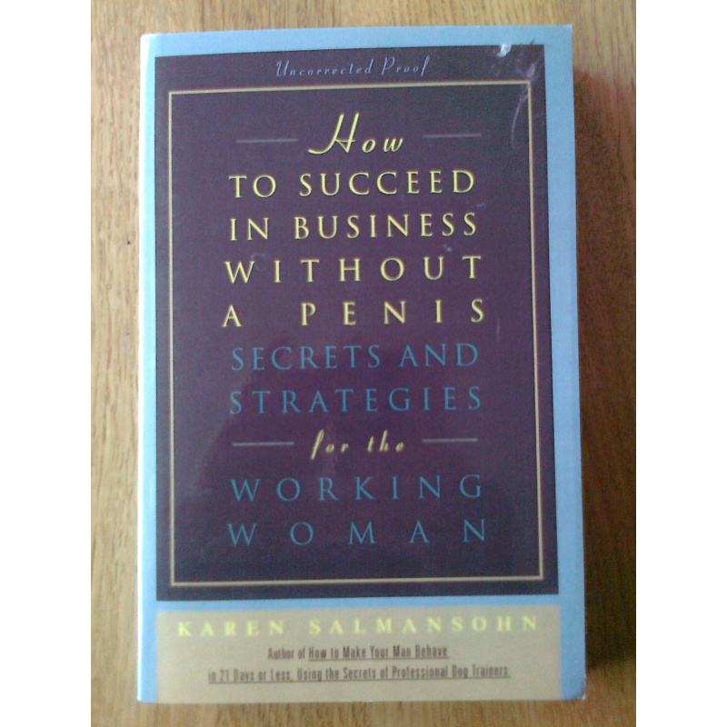 How to Succeed in Business Without a Penis - Secrets and Strategies for the Working Woman