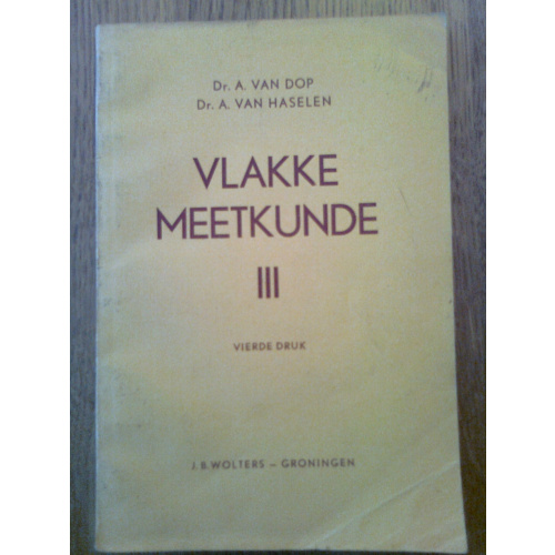 Vlakke Meetkunde III