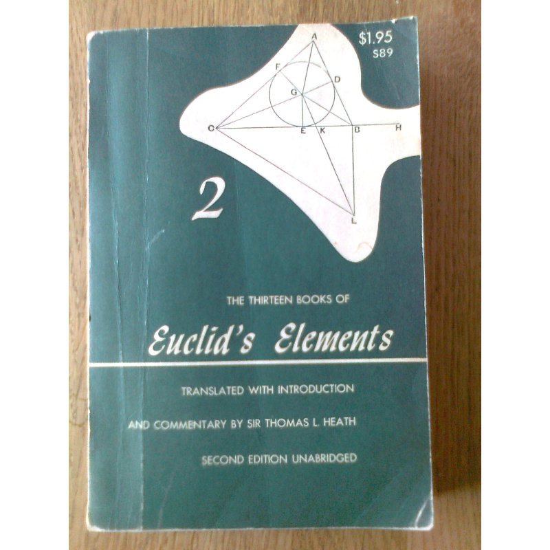 Euclid - The thirteen books of The Elements, Vol. 2 and 3