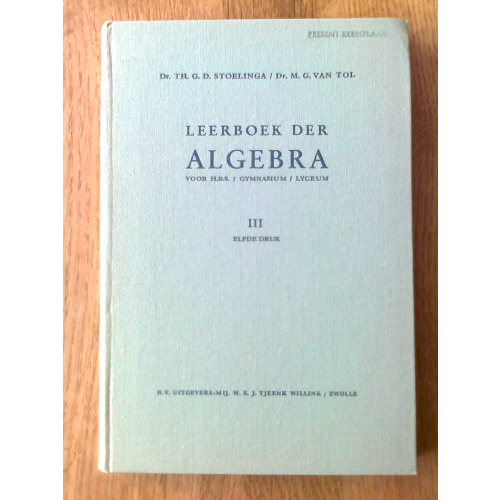 Leerboek der algebra III