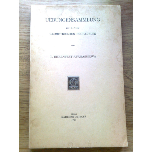 Übungensammlung zu einer geometrischen Propädeuse