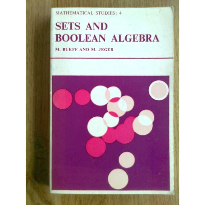 Sets and Boolean Algebra