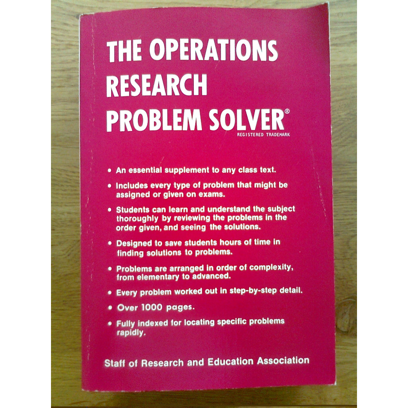 The Operations Research Problem Solver