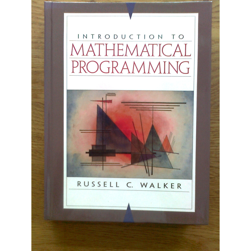 Introduction to Mathematical Programming