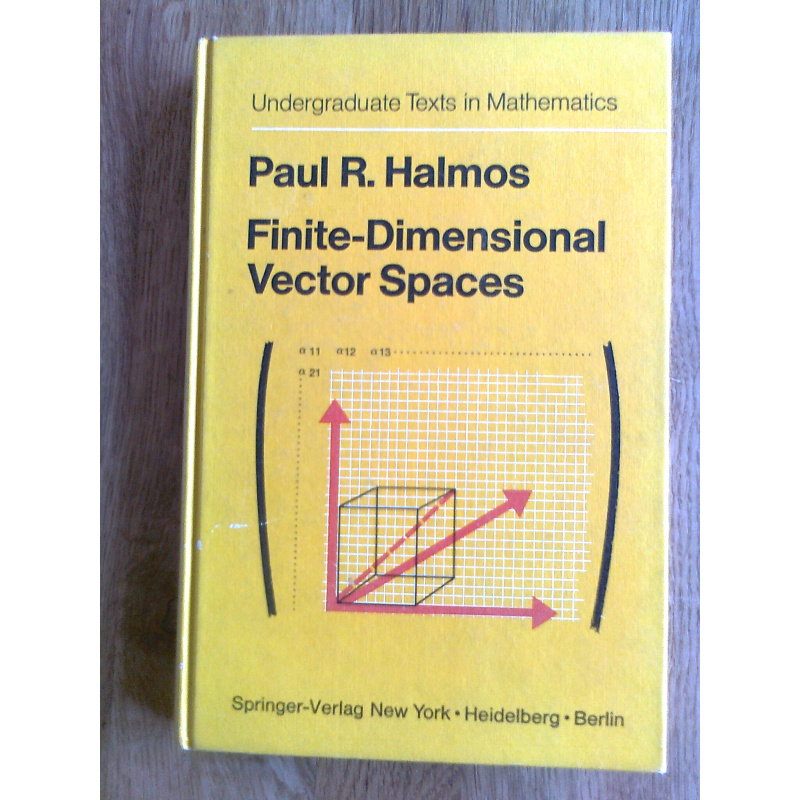 Finite-Dimensional Vector Spaces