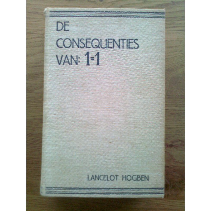 De Consequenties van: 1 = 1