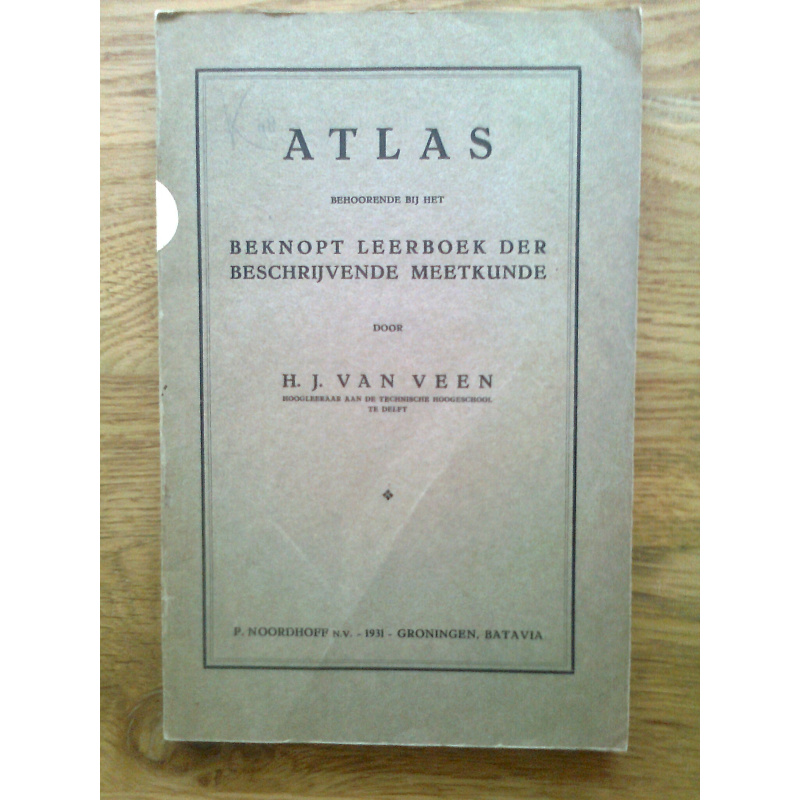 Beknopt leerboek der beschrijvende meetkunde (en bijbehorende atlas met figuren)