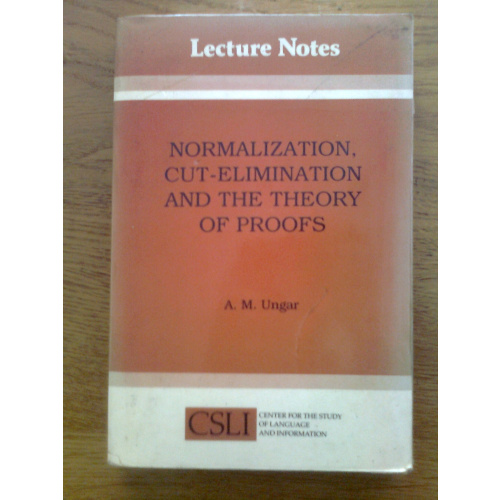 Normalization; Cut-Elimination and the Theory of Proofs
