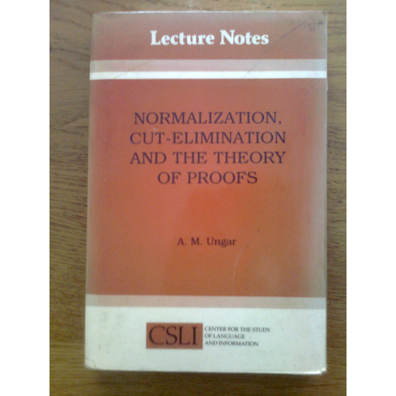 Normalization, Cut-Elimination and the Theory of Proofs