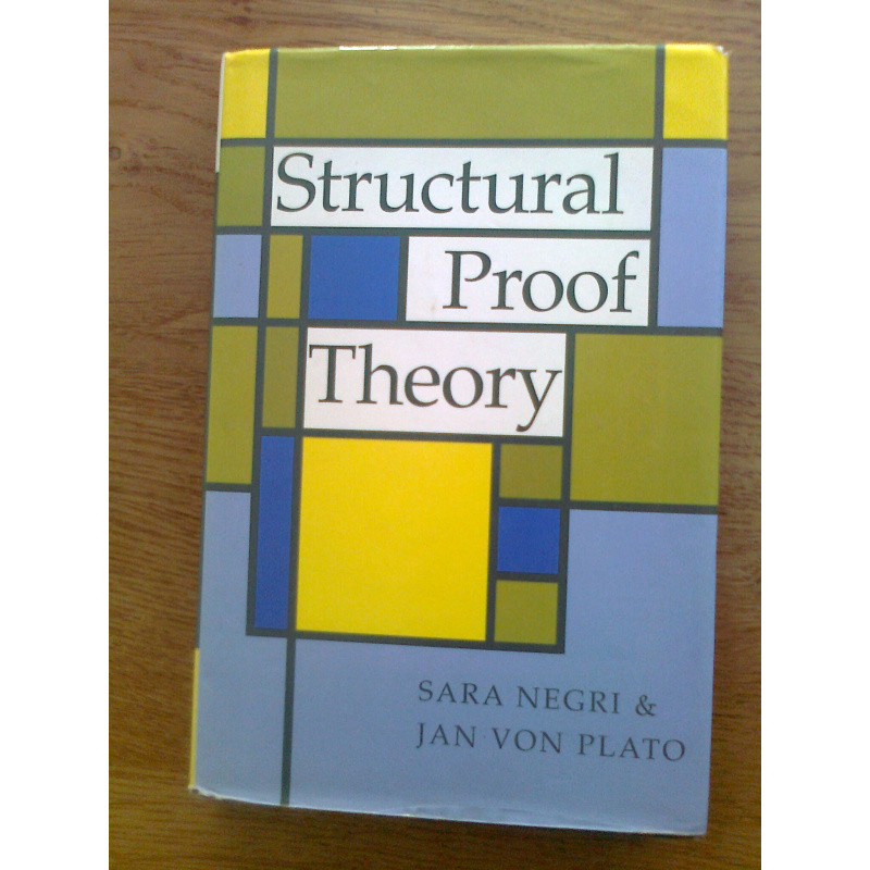 Structural Proof Theory