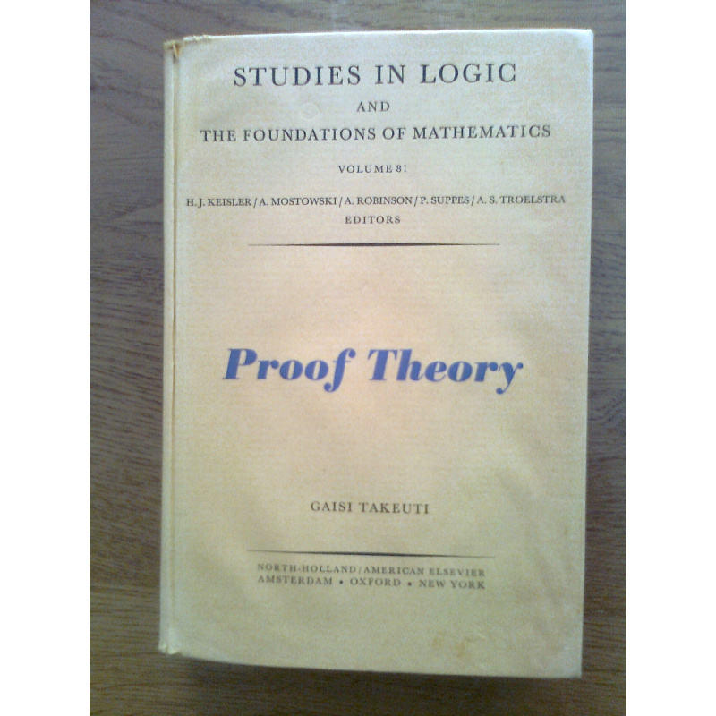 Proof Theory