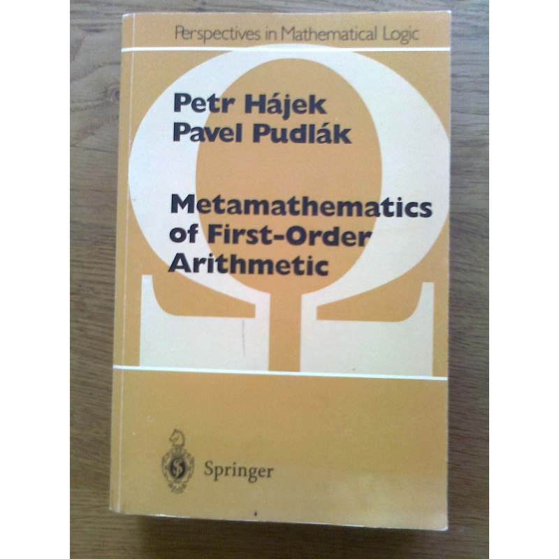 Metamathematics of First-Order Arithmetic