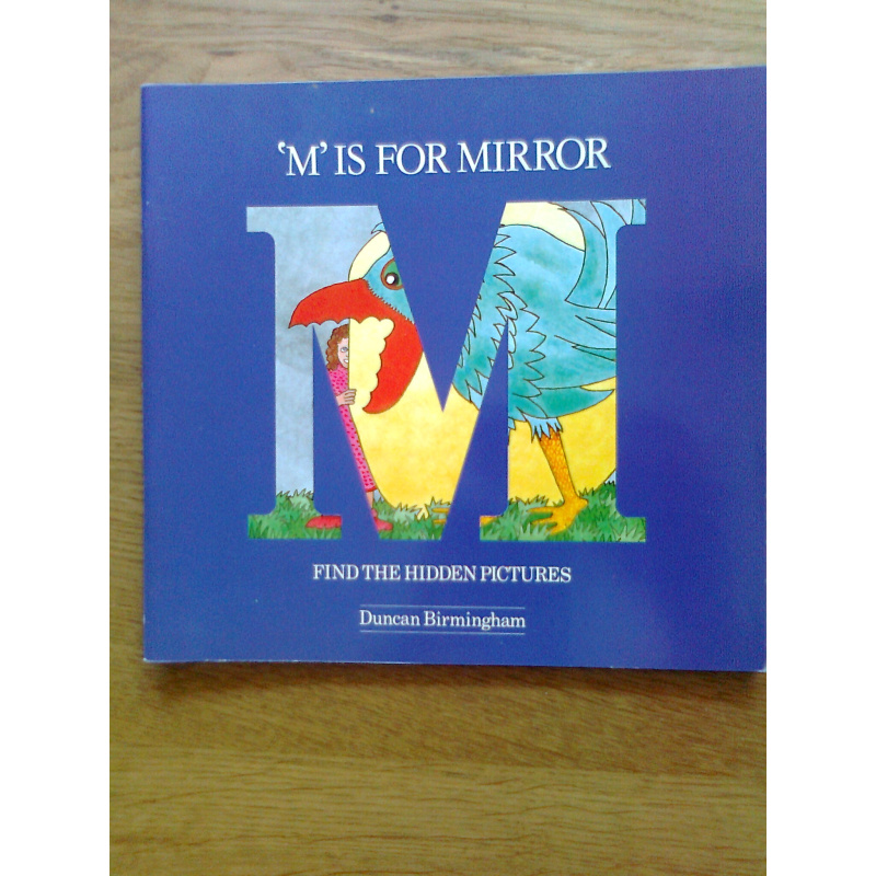 M' is for mirror - Find the hidden pictures