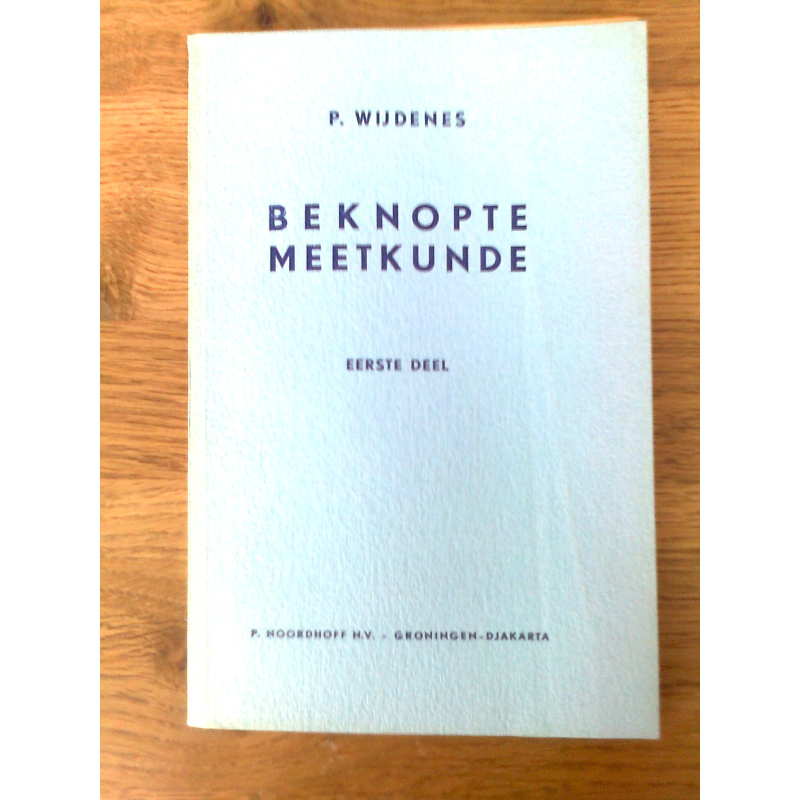 Beknopte meetkunde 1