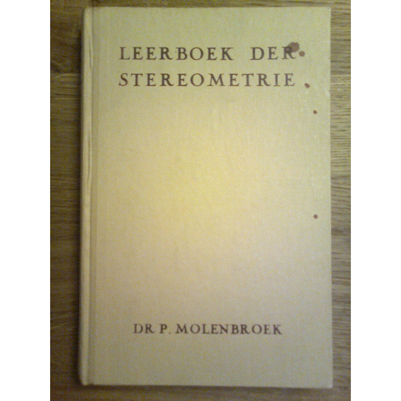 Leerboek der Stereometrie