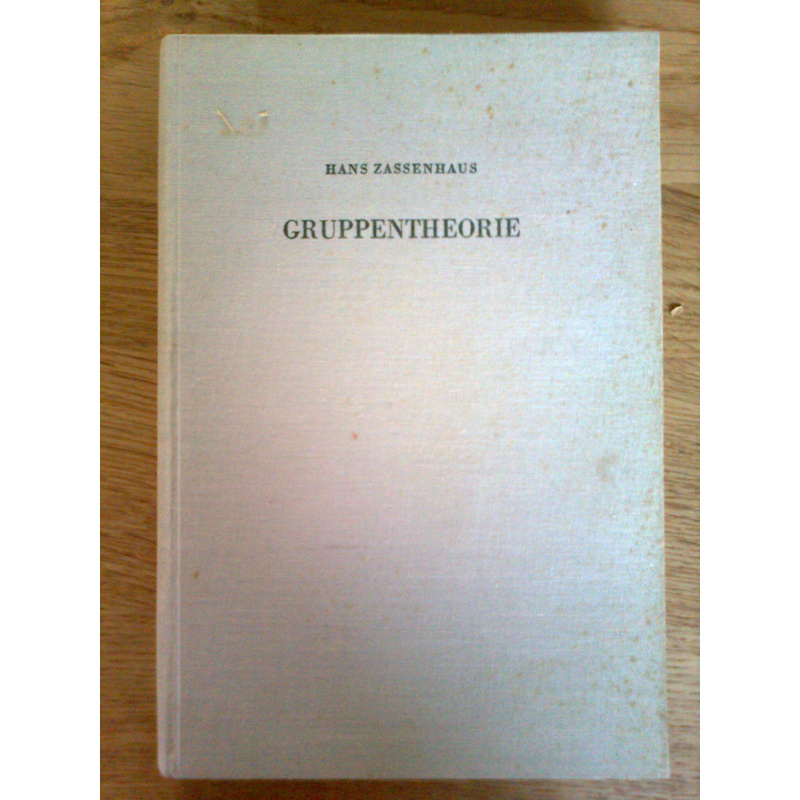 The Theory of Groups