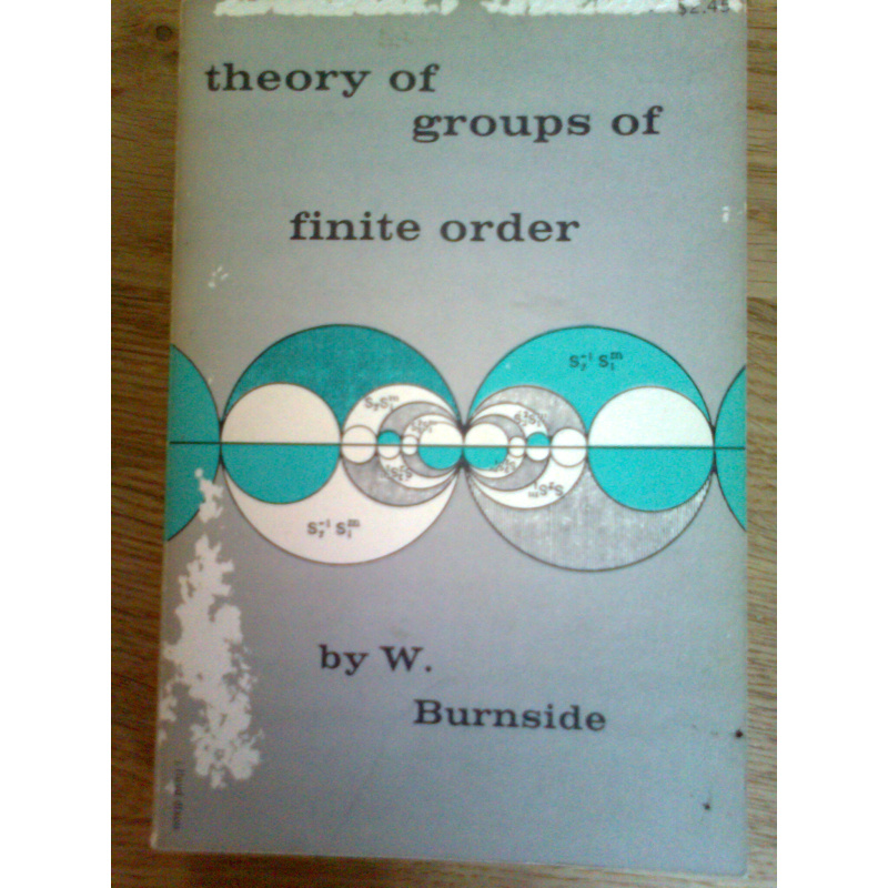 Theory of Groups of Finite Order