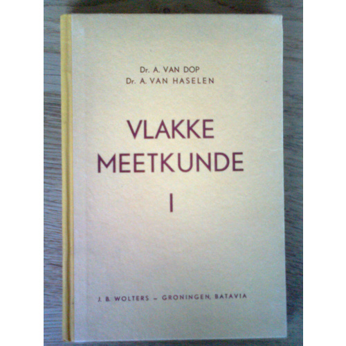 Vlakke Meetkunde I