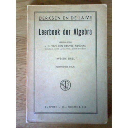 Leerboek der Algebra II