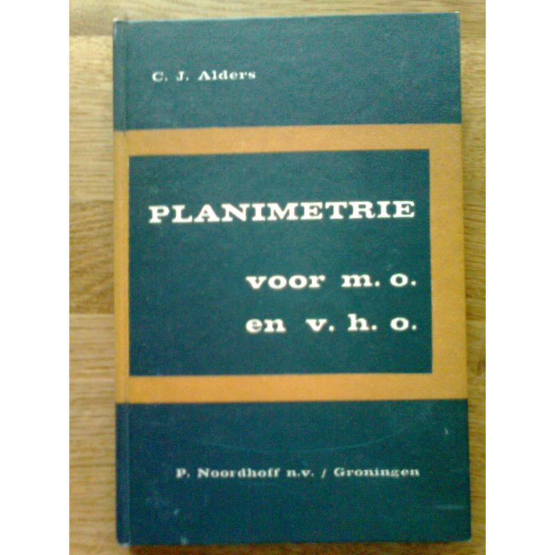 Planimetrie voor M.O. en V.H.O.