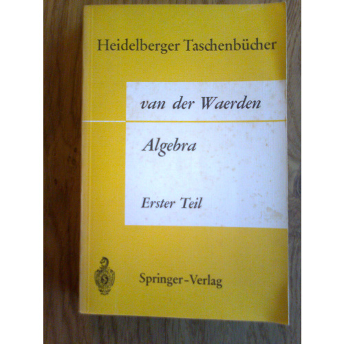 Algebra - Erster Teil