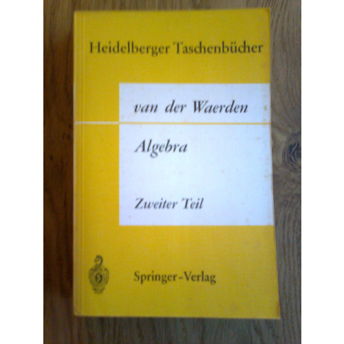 Algebra - Zweiter Teil