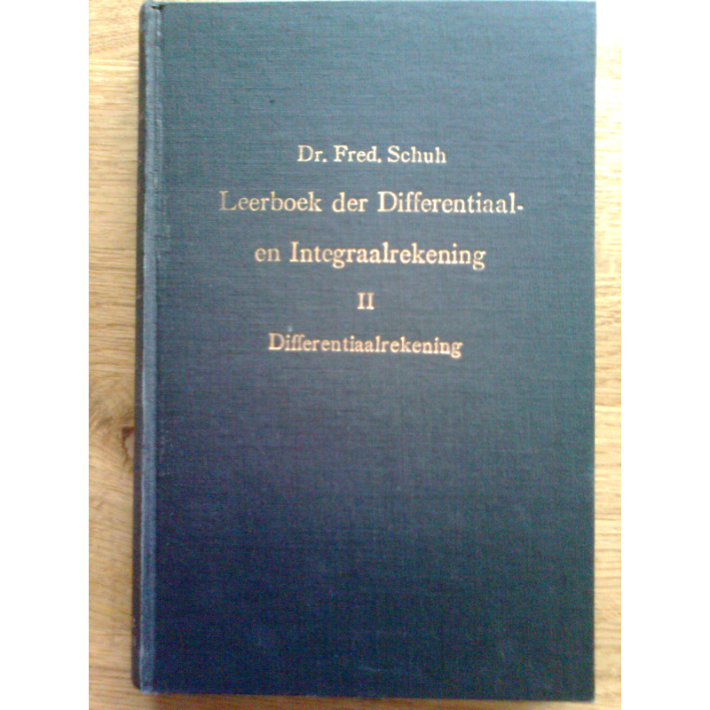 Leerboek der Differentiaal- en Integraalrekening II - Differentiaalrekening