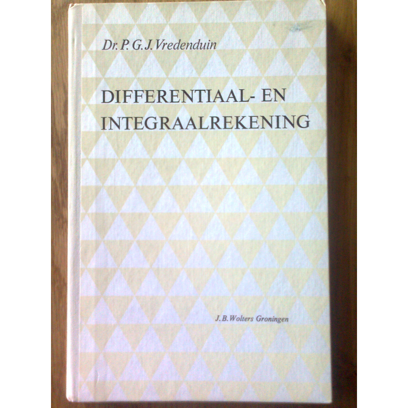 Differentiaal- en integraalrekening