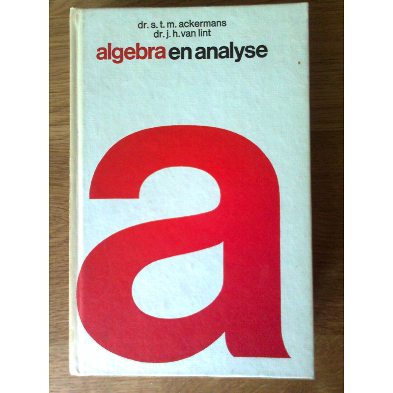 Algebra en analyse