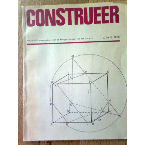 Construeer; werkschrift stereometrie