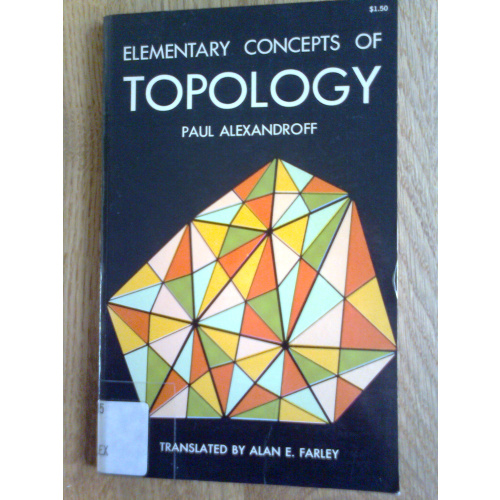 Elementary Concepts of Topology