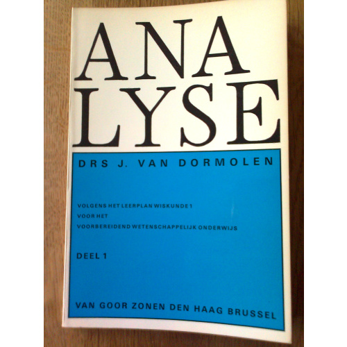Analyse deel 1