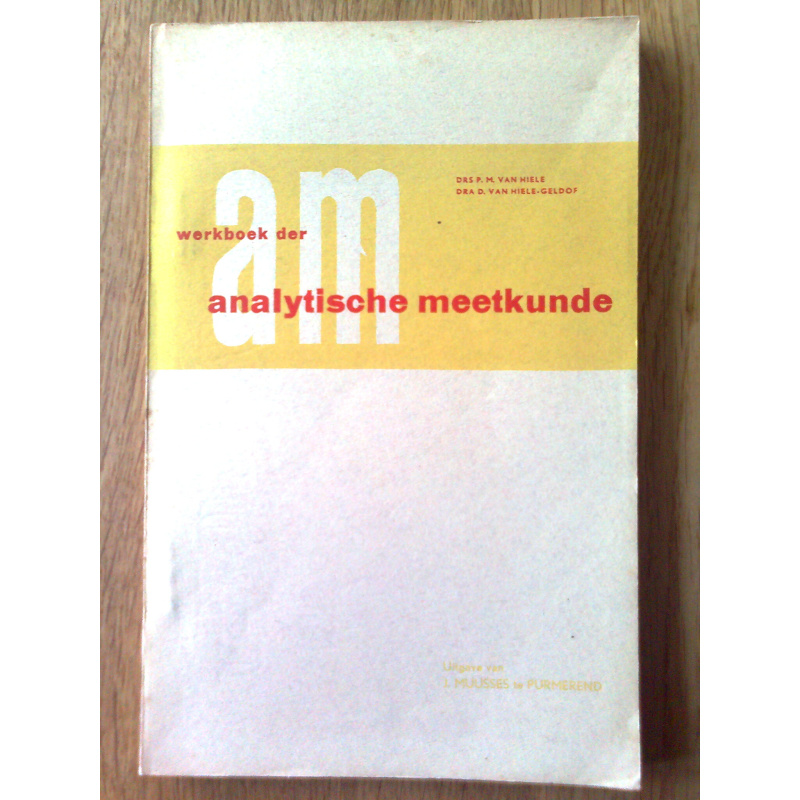 Werkboek der analytische meetkunde