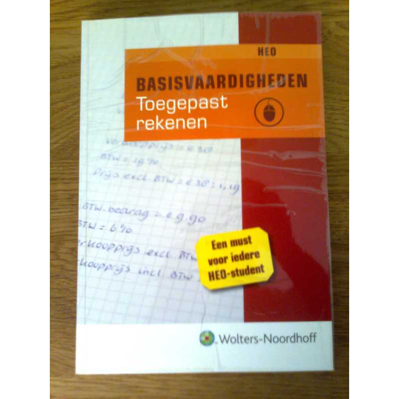 Basisvaardigheden Toegepast rekenen voor het HEO