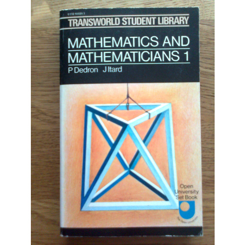 Mathematics and Mathematicians 1