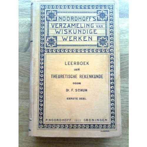 Leerboek der Theoretische Rekenkunde deel I