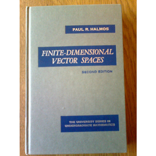 Finite-Dimensional Vector Spaces