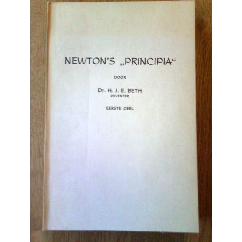 Newton's "Principia" deel I