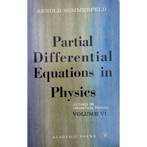 Partial Differential Equations in Physics