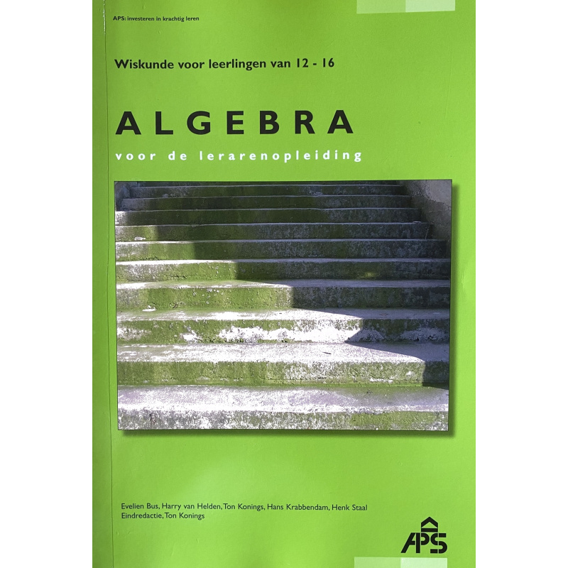 Algebra voor de lerarenopleiding