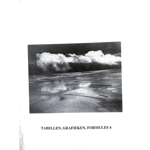 Tabellen; grafieken formules 4 (wiskunde A)