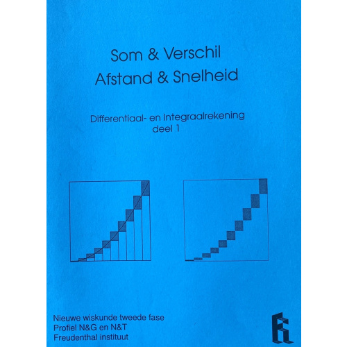 Differentiaal en Integraalrekening deel 1 Som & Verschil; Afstand en Snelheid
