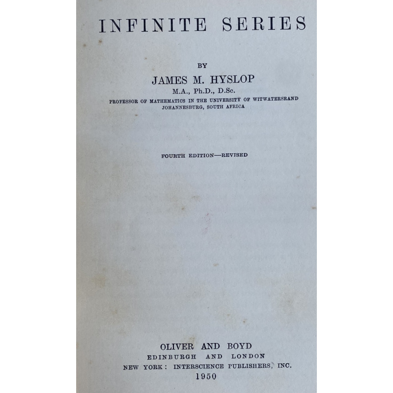 Infinite Series
