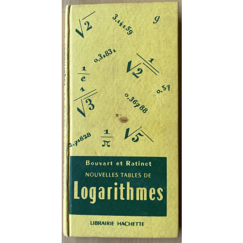 Nouvelles tables de Logarithmes