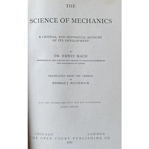 Science of Mechanics