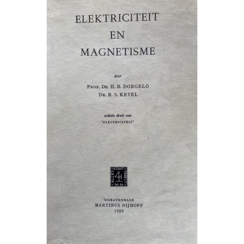 Electricitiet en Magnetisme