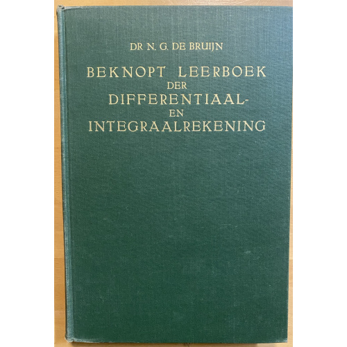 Beknopt leerboek der differentiaal- en integraalrekening