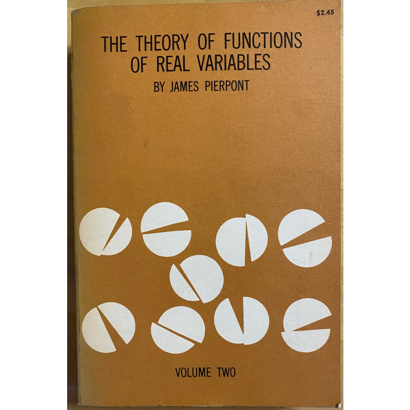 The Theory of Functions of Real Variables (volume TWO)