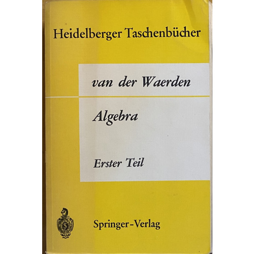 Algebra - Erster Teil